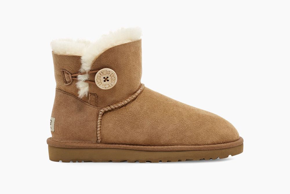 Ugg Mini Boot Womens - Ugg Classic Sheepskin Brown - 095QEVINO